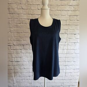 Russell Athletic Navy Women's Muscle Tee